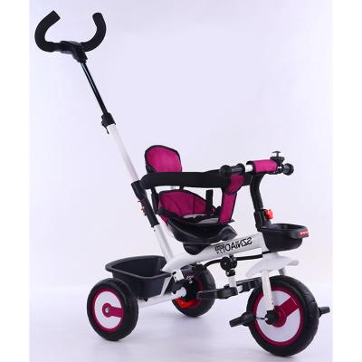 China ride on toy 4 IN 1 baby stroller baby stroller tricycle cheap kids push wholesale/trike cycles for baby tricycle for sale