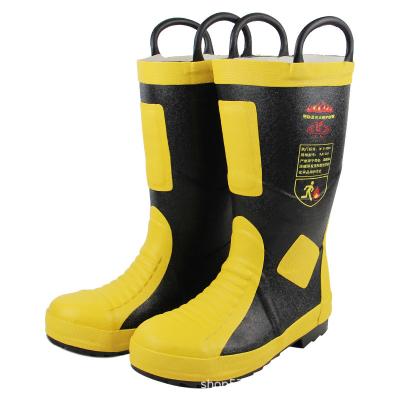 China Outdoor Activities 3539 Fire Fighter Rescue Boots Mining Equipment Tactical Safety Shoes for sale