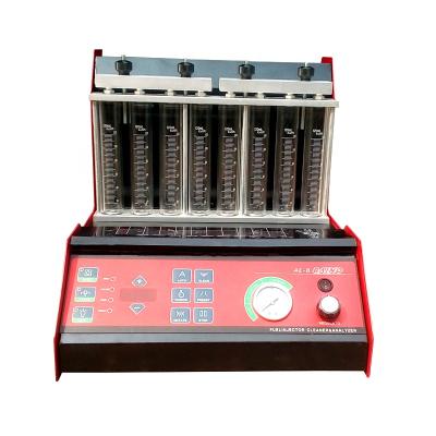 China High quality metals and high quality plasics 8 cylinder gasoline fuel injector analyzer and cleaner for sale