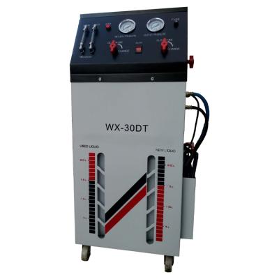 China High Quality Metal and Plastics Cooling System Coolant Flushing Cleaning HUASHU WX-30DT Replacing Machine for sale