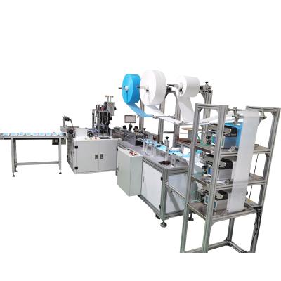 China Latest High Production Efficiency Mask Making Machine 2020 High Speed ​​Fully Automatic Mask Making Machine 3ply Automatic Disposable Face Mask Making Machine for sale