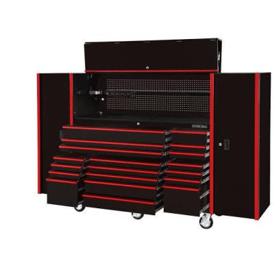 China Poedercoating Finish Tool Chest Werkbank Met Beveiligd Sleutel slot En Gereedschap Dozen Te koop