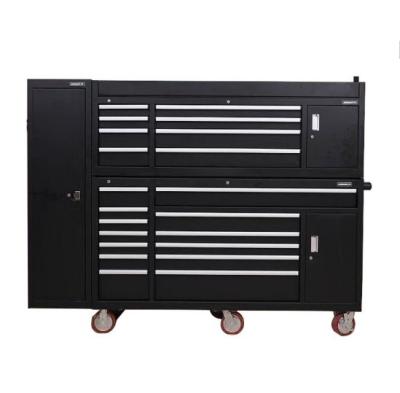 China Large Capacity Workshop Household Multifunction Tool Cabinet for Black Tool Storage for sale