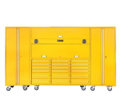 China 72 Inch Stainless Steel Mechanic Tool Trolley Roller Cabinet for Construction Tools for sale