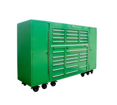 China Brown Metal Tool Cabinet Workbench Trolley Tool Box Set Tool Chest with 1.2mm Thickness for sale