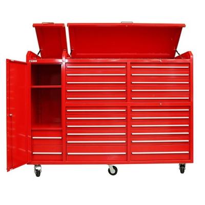 China Industrial Grade 5 Inch PU Casters Large Tool Box Trolley Tool Cabinet for Heavy Tools for sale