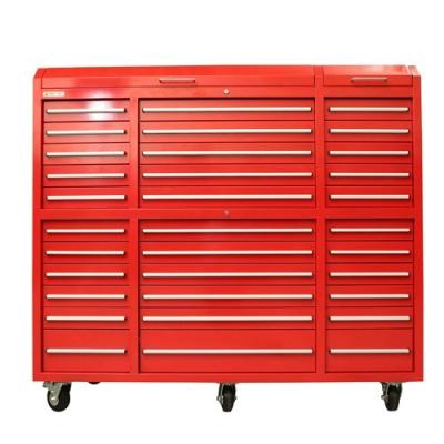 China Metal Blue Tool Chest Heavy Duty Rolling Chest Tool Box with Powder Coat Steel Finish for sale