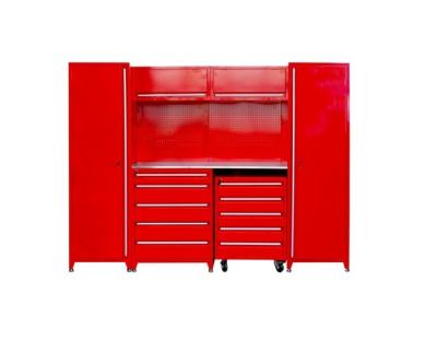 China 7 Drawers Tool Cart Heavy Duty Metal Rolling Tool Cabinet for Car Repair Garage Workshop for sale