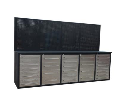 China Steel Commercial Kitchen Workbench High Density Cabinet Tool Box Suppliers for sale