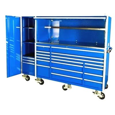 China 86 Inch Big Metal Tool Box and Storage Cabinet for Heavy Duty Garage Store Tools for sale