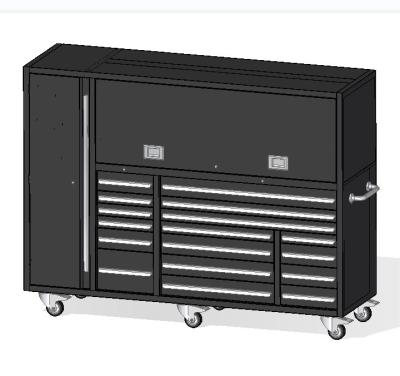 China Large Metal Tool Boxes and Storage Cabinets Metal Heavy Duty Tool Cabinet with Wheels for sale