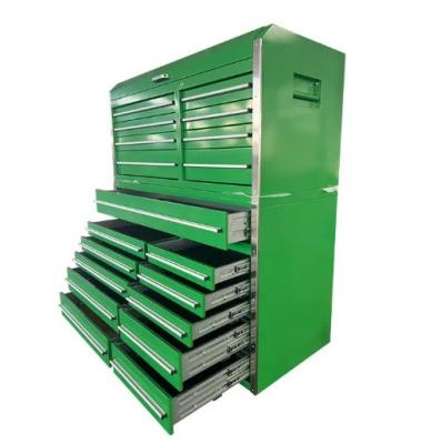 China 19 Drawers Heavy Duty Metal Rolling Tool Cabinet for Workshop and Bicycle Maintenance for sale