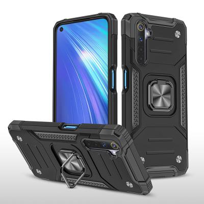 China Shockproof military grade kickstand kickstand case for realme 5 case for oppo phone realme 6 phone case custom wholesale for sale