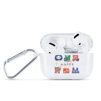 China For AirPods pro TPU custom clear sublimation earphone case for airpods cute case for airpods 3 snare case for sale