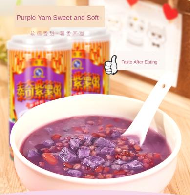 China Low-CARB Competitive Price Manufacturer Supply Purple Potato Mixed Congee for sale