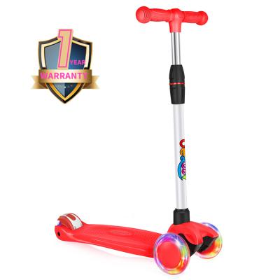 China 2022 Scooter For Kids, 4 Sizes Adjustable, PU LED Wheels Toddler Extra Size Flash Youth Scooter for sale