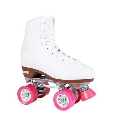 China 2022 Newest Custom Design Hot Selling Popular Fashionable Women Roller Skating Sport Amazon Gift 4 Wheels Roller Skating Stripes for sale