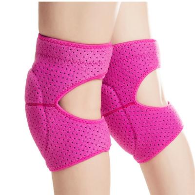 China Adult Pink Color Dance knee pads Knee Pads Dance Kneepad Sponge Heel Protection Pad for sale