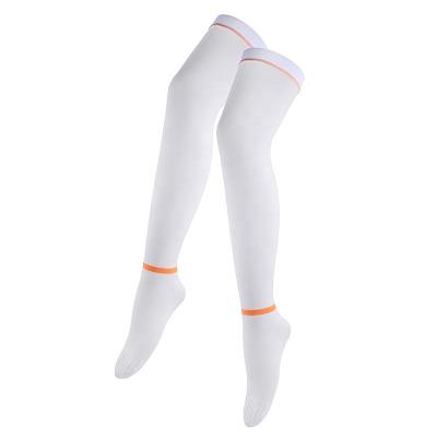 China Long Tube Anti Compression Socks Anti Bacterial Thrombotic Germany Quality Anti Embolism Socks Plain White Tube Socks for sale