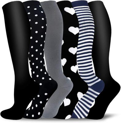 China Amazon QUICK DRY Zipper Compression Socks 15-20 mmHg Vein Toe Compression Socks Medical Open Women Men for sale