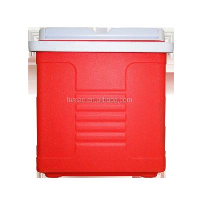 China Sustainable plastic picnic/camping/thermal box /daily cooler box 18L box hike to keep cold and warm. for sale