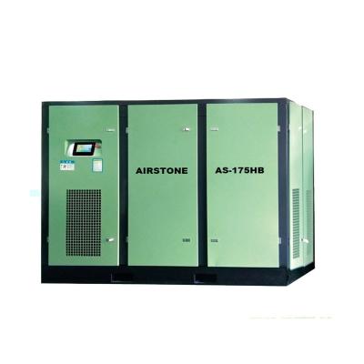 China Airstone AS-150BD 110kw 150hp double stage lubricated fixed speed 415v ip54 motor screw aircompressors on sale for sale