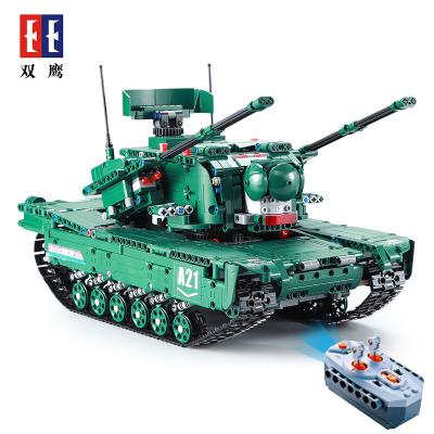 China DIY TOY new C61001W RC M1A2 CaDA battle tank blocks and model building toys military tank for kids legoi soldiers technic diy bricks for sale