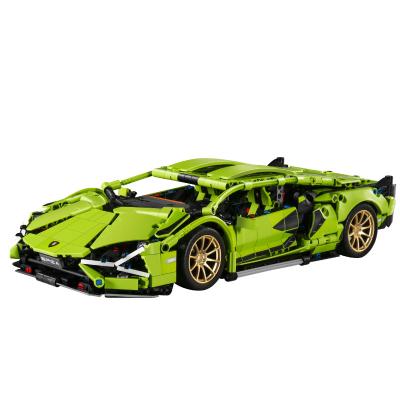 China DIY TOY Sembo SY8600 Super Technic Lamborghining Race Car Building Block Legos Technic Car Blocks DIY Toy Model Kit Smart Toy 45001 for sale