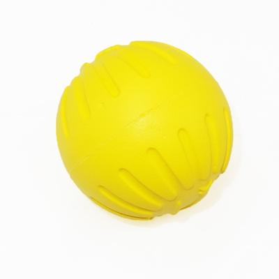 China Foam Durable 7cm Pet Foam Dog Ball Toy. Bounces and floats. training ball toy for sale