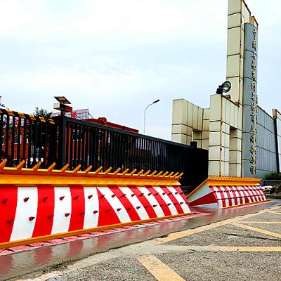 China Steel heavy duty A3 traffic vehicle barrier road blocker made of A3 steel for safety road blokcer for sale