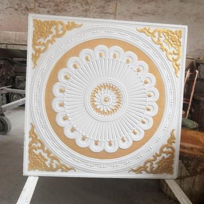 China Artistic Ceilings China Gypsum Tile Ceiling Design, Color Plaster Painting Ceiling, GRG High Strength Gypsum Ceilings Board. for sale