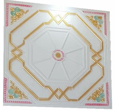 China Artistic Ceilings 2X2 Pop Designs Gypsum Tiles Decorative Materials False Ceiling GRG for sale