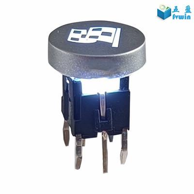 China Numeric Digits Icon Cap For LED tact Switches for sale