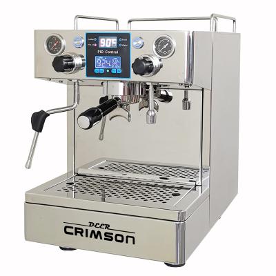 China Personalized Hotel Commerical Espresso Latte Semi-automatic Stainless Steel Coffee Machine for sale