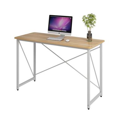 China Simple Design Studio Writing Table Expandable Cheap Wooden Study Desk For Bedroom for sale