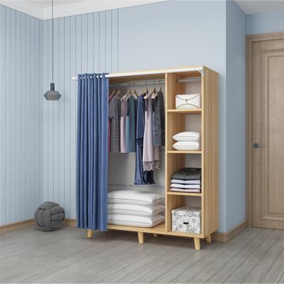 China Expandable Portable Metal Sliding Cheap Folding Organizer Bedroom Closet Wardrobe for sale