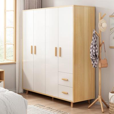 China Customized Expandable Wardrobe Furniture Clothes Storage Bedroom Wall Armable Wardrobe With Drawers for sale