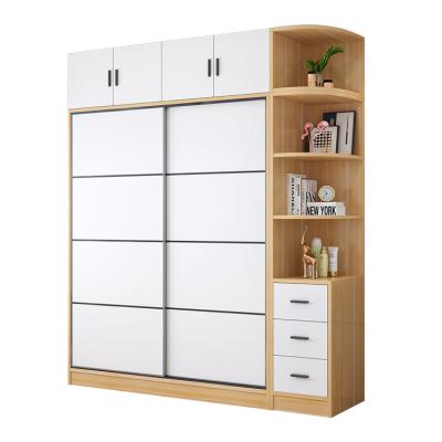 China Expandable Portable Metal Sliding Cheap Folding Organizer Bedroom Closet Wardrobe for sale