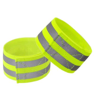 China High Visibility Hi-Vis Reflective Armband For Running, Walking, Cycling Bicycle Riding Gift for sale