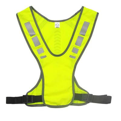 China Reflective Adjustable Sports Reflective Vest for Running or Adjusting, with Pocket, for Adults and Kids, Safety Gear for Jogging, Walking for sale