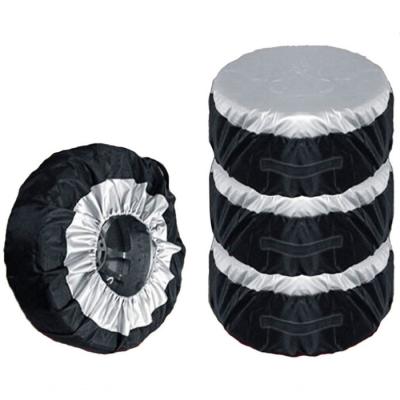 China Seasonal Tire Cover 210D Link Cover Tire Tote for sale