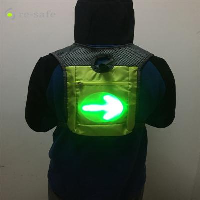 China LED+ Packback LED Turn Signal Light For Bicycle for sale