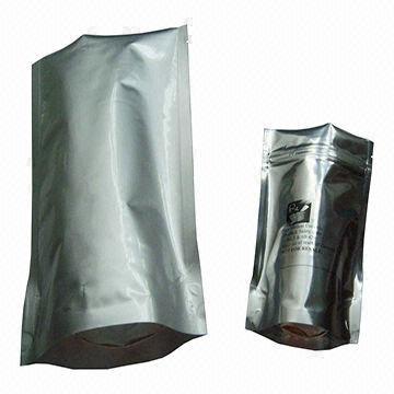 China Zip lock Aluminum Tea Foil Bags CPP VMPET Food safe Packaging Bag for sale