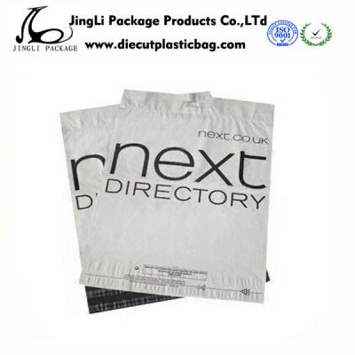 China Logo Printed Die cut LDPE Classic plastic gif bag , PE Durable poly bag for sale