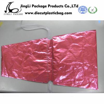 China LDPE Colored Drawstring Plastic Bags Packaging Polybag for Flowers for sale