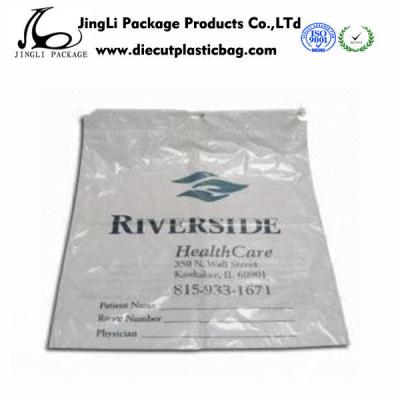 China Customized resealable Plastic Drawstring Bags small plastic gift bags for Supermarket for sale