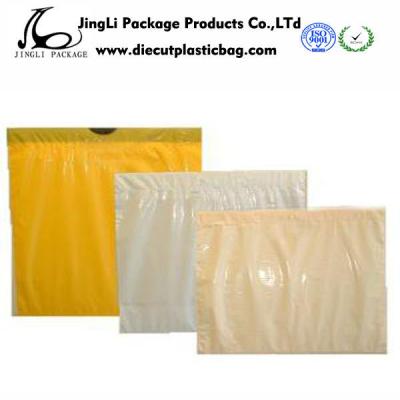 China Green personalized HDPE Plastic Drawstring Bags promotional plastic Back bag for sale