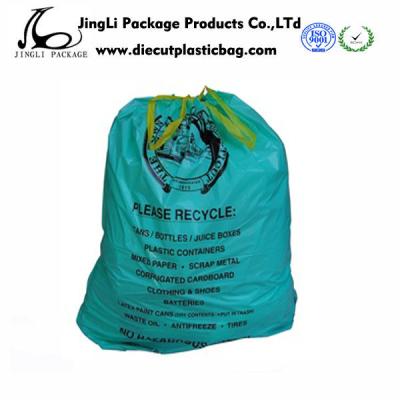 China Transparent Plastic Drawstring Bags / personalized Plastic Bag for sale