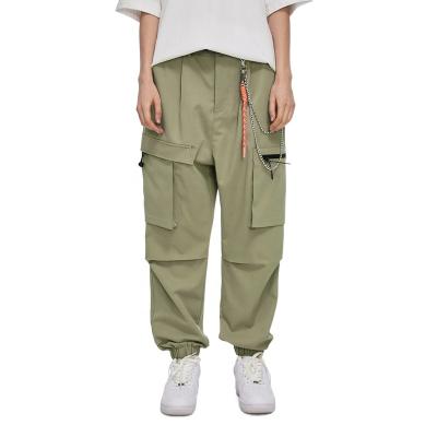 China Men's Breathable Leisure Harem Pants Fashion Street Big Pocket Men's Pants Casual Cargo Casual Cargo Pants for sale