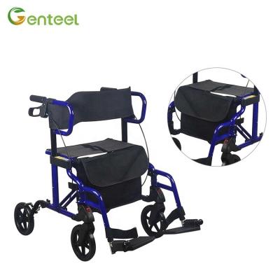 China Walker Medical Devices Wheelchair Adjustable Orthopedic Outdoor and Indoor Rollator for Elderly for sale